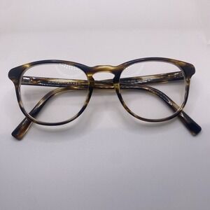 Warby Parker Eyeglasses FRAMES ONLY Baker M 256 49-20-145 Brown Tortoise 614